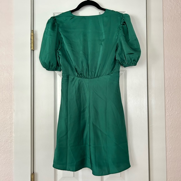 Olivaceous Green Mini Dress - Picture 3 of 3